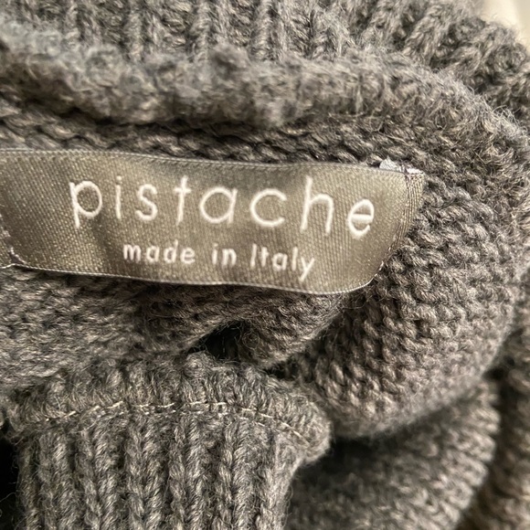NWOT Pistache cable knit sweater - Picture 6 of 6